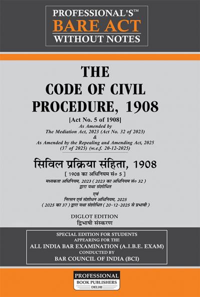 PROFESSIONAL's Code of Civil Procedure - Diglot Edition