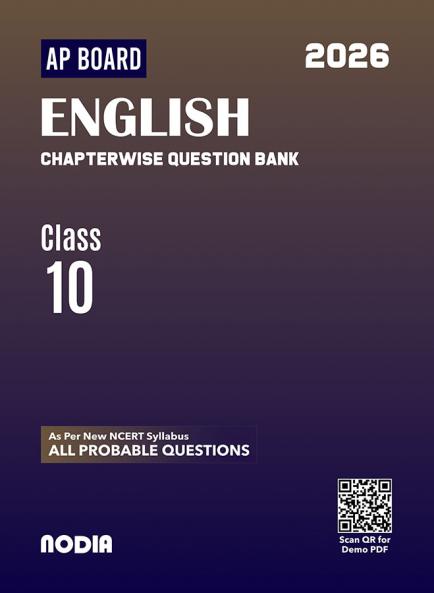 AP Board Class 10 English Chapterwise Question Bank For 2026 Exam | As per New NCERT Syllabus