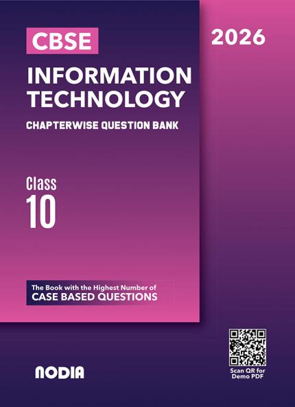 CBSE Class 10 Information Technology Chapterwise Question Bank For 2026 Exam | As Per New Syllabus | Including Employability Skills