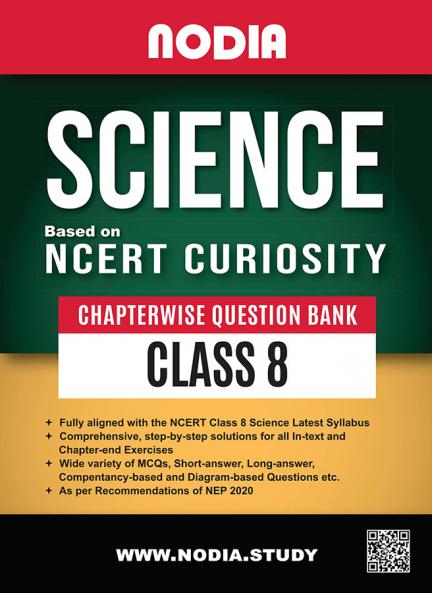 CBSE Class 8 Science Question Bank for 2026 Exam | New Edition as per Latest NCERT Textbooks | Solved NCERT Textual Questions