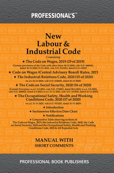 PROFESSIONAL's New Labour & Industrial Code