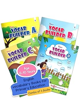 Vocabulary Books for 5 to 8 year Kids (Combo of 4 Vocabulary Books)