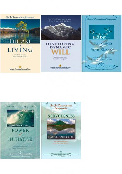 Art of Living+ Developing Dynamic Will+ Habits + Nervousness cause and cure+ Power of initiative (ENglish)