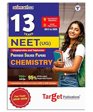13 Years NEET Previous Year Solved Question Papers for NEET 2026 Exam | Chemistry NEET UG PSP Chapterwise & Topicwise with Solutions | 700+ MCQs | As per Latest Syllabus