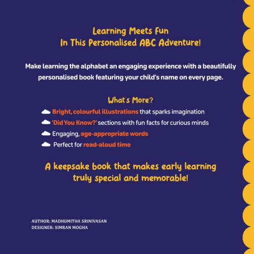 ABC Adventure (Personalised Book)