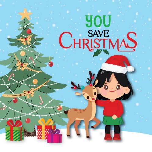 You Save Christmas (Personalised Book)