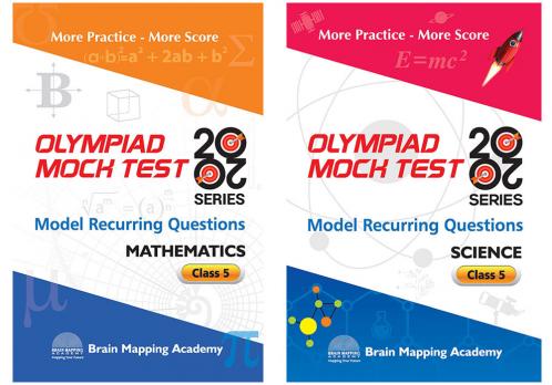 COMBO PACK: OLYMPIAD MOCK TEST 20-20 - Mathematics & Science for CLASS 5 [Set of 2 Books]