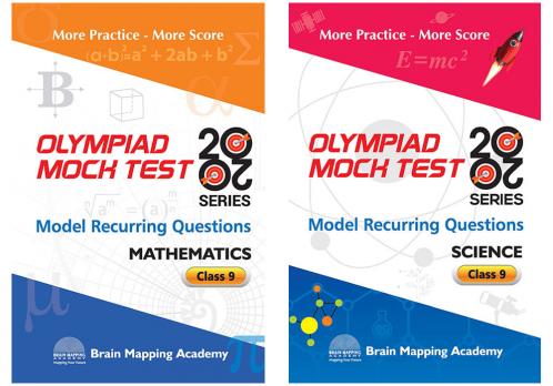 COMBO PACK: OLYMPIAD MOCK TEST 20-20 - Mathematics & Science for CLASS 9 [Set of 2 Books]