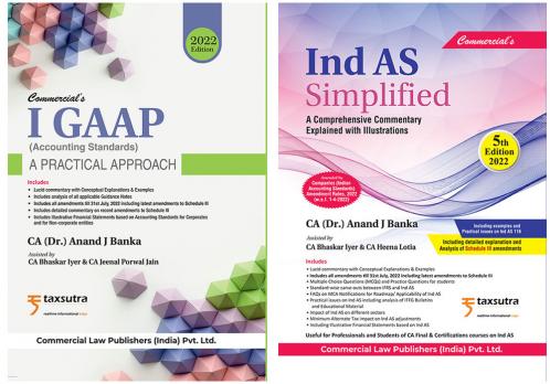 Ind AS Simplified with I GAAP (Combo Offer 2 books ) Edition 2022 (Anand J Banka)