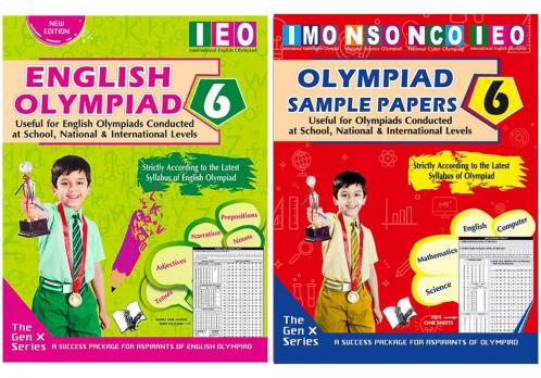 V&S Publishers IEO (English Olympiad Guidebook and Sample Papers) Olympiad Combo Class 6 (Set of 2 Books)