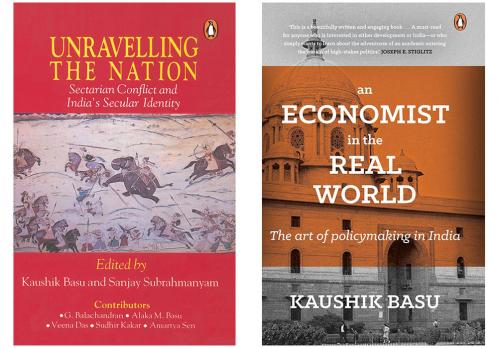 Combo of Economist in the Real World & Unravelling the Nation: Sectarian Conflict And India's Secular Identity  ( Set of 2)