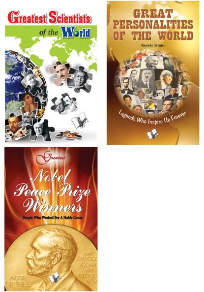 Short Biographies of Famous Personalities Combo (Set of 3 Books)