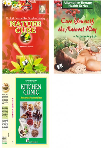 Healing Through Nature Cure Combo (Set of 3 Books)