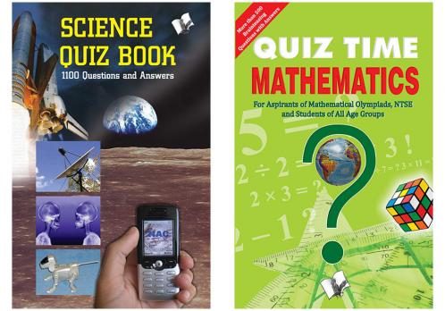 Quiz Books (Maths - Science) Combo (Set of 2 Books)