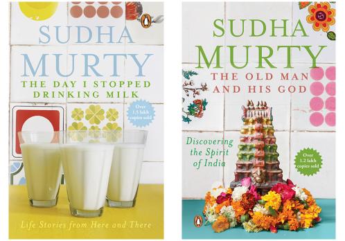 The Old Man and His God: Discovering the Spirit of India &The Day I Stopped Drinking Milk : Life Lessons From Here And There by Sudha Murthy ( Set of 2 Books)