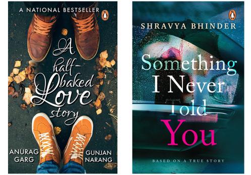 A Half-baked Love Story & Something I Never Told You by Bhinder Shravya (Set of 2 Books)