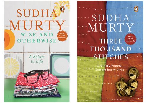 Three Thousand Stitches: Ordinary People Extraordinary Lives  & Wise and Otherwise: A salute to Life  by Sudha Murty (Set of 2 Books)