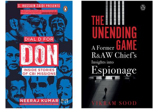 Dial D for Don: Inside Stories of CBI Case Missions by Neeraj Kumar & The Unending Game : A Former R&AW Chief's Insights into Espionage (Set of 2 Books)