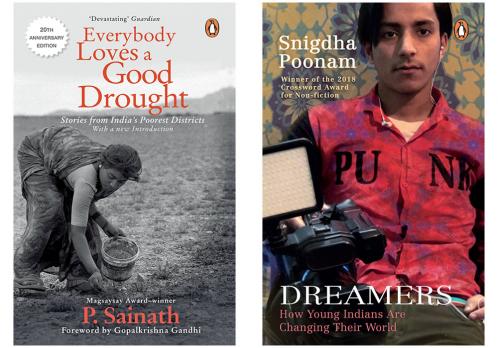 Dreamers : How Young Indians Are Changing Their World & Everybody Loves a Good Drought: Stories from India’s Poorest Districts (Set of 2 Books)