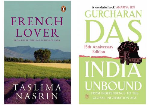 French Lover : A Novel & India Unbound: from Independence to the Global Information age (Set of 2 Books)