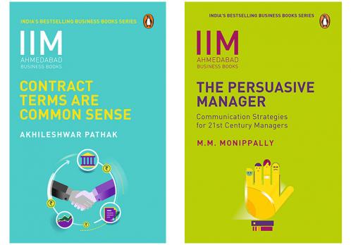 IIMA: The Persuasive Manager: Communica: Communication Strategies For 21St Century Managers & Contract Terms Are Common Sense- IIMA Series (Set of 2 books)