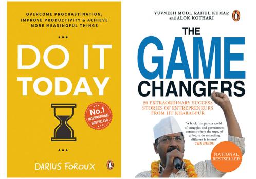 GAME CHANGERS & Do It Today: Overcome procrastination improve productivity and achieve more meaningful things Foroux Darius (Set of 2 books)