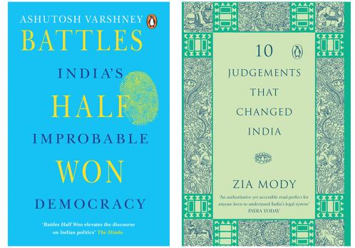 Battles Half Won (PB): India's Improbable Democracy & 10 Judgements that Changed India (Set of 2 books)