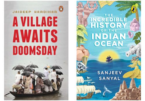 A Village Awaits Doomsday Hardikar Jaideep & THE INCREDIBLE HISTORY OF THE INDIAN OCEAN (Set of 2 books)