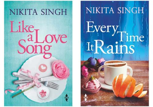 Combo of LIKE A LOVE SONG and Every Time It Rains by Singh Nikita (Set of 2 Books)