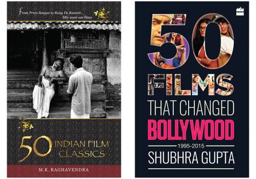 Combo of 50 INDIAN FILM CLASSICS by Raghavendra M K and 50 Films That Changed Bollywood 1995-20 by Gupta Shubhra (Set of 2 Books)