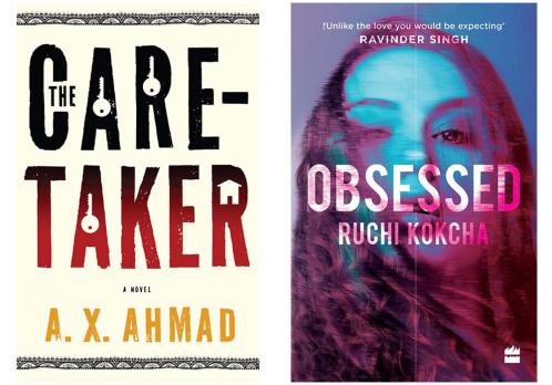 Combo of OBSESSED by Kokcha Ruchi and The Caretaker: A Novel (Set of 2 Books)