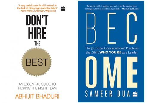 Combo of Don'T Hire The Best by Bhaduri Abhijit and BECOME by Bhaduri Abhijit (Set of 2 Books)
