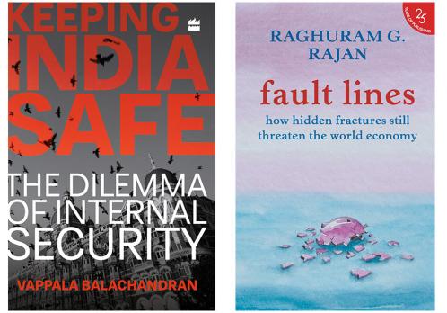Combo of KEEPING INDIA SAFE by BalachandranVappala and Fault Lines by Rajan Raghuram(Set of 2 Books)
