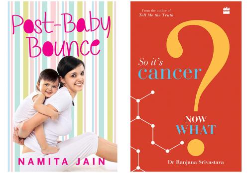 Combo of SO IT'S CANCER by Srivastava Ranjana and POST-BABY BOUNCE by Jain Namita (Set of 2 Books)