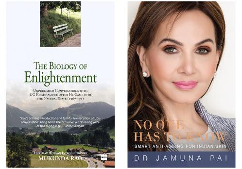 Combo of No One Has to Know: Smart Anti-Ageing for Indian Skin by Jamuna Pai and Biology Of Enlightenment by Rao Mukunda (Set of 2 Books)