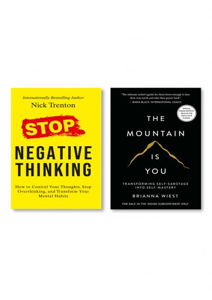 The Mountain Is You: Transforming Self-Sabotage Into Self-Mastery (English) + Stop Negative Thinking