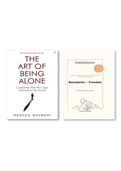 The Art of Being Alone: Loneliness Was My Cage Solitude Is My Home + BOUNDARIES = FREEDOM (ENGLISH)