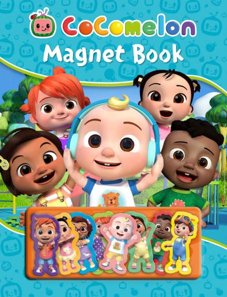 Official Cocomelon Magnet Book: With 8 magnets! A fun illustrated play book for children aged 3 | 4 | 5 years