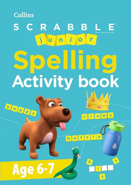 SCRABBLE JUNIOR SPELLING ACTIVITY BOOK
