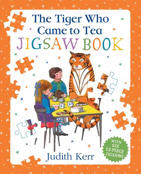 The Tiger Who Came To Tea Jigsaw Book: A fantastic new illustrated puzzle book that includes the classic story. The perfect gift for kids!