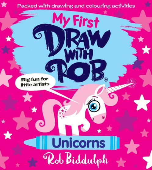MY FIRST DRAW WITH ROB: UNICORNS