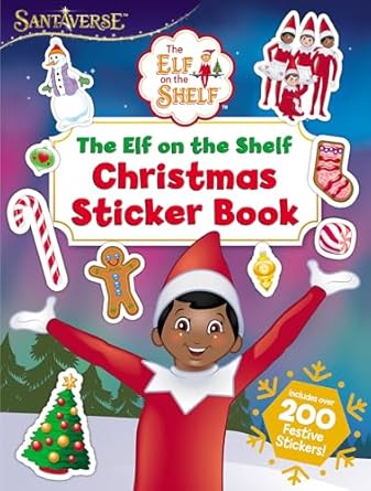 THE ELF ON THE SHELF CHRISTMAS STICKER BOOK