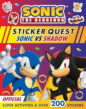 SONIC THE HEDGEHOG STICKER QUEST: SONIC VS SHADOW