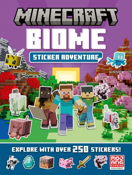MINECRAFT BIOME ADVENTURE STICKER BOOK