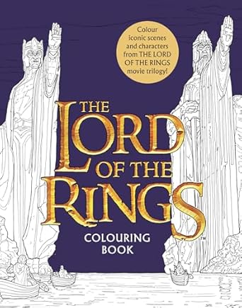 THE LORD OF THE RINGS MOVIE TRILOGY COLOURING BOOK: Official