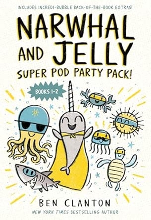 NARWHAL AND JELLY: SUPER POD PARTY PACK]