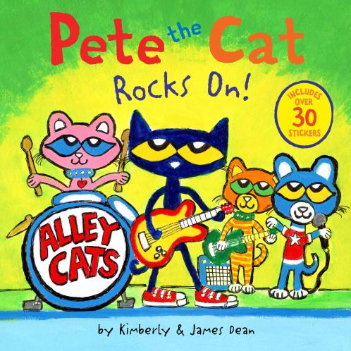 PETE THE CAT ROCKS ON]