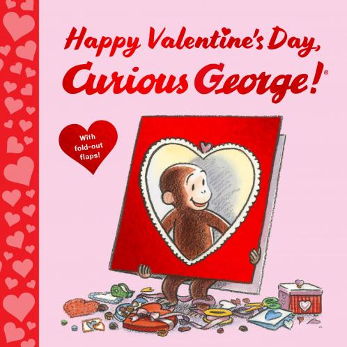 Happy Valentine's Day Curious George]