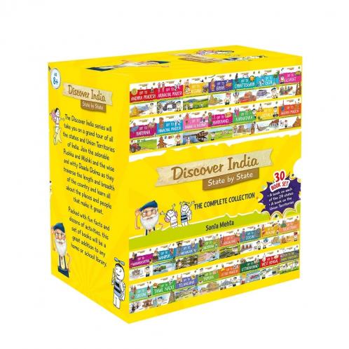 Discover India: The Complete Collection | Box Set of 30 Books by Sonia Mehta | Covers States & Union Territories | Fun Facts & Activities | Perfect for Home and School Libraries | Ages 8+