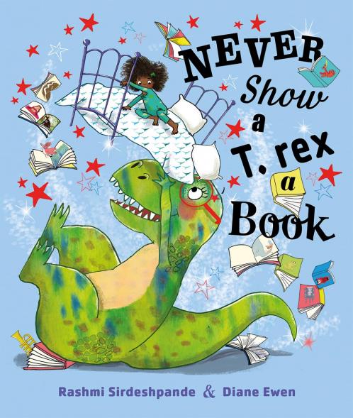 Never Show A T-Rex A Book!